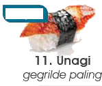 11. Nigiri Unagi