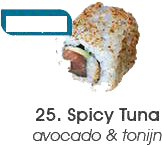 25. Maki Spicy Tuna